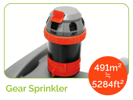 Gear Sprinkler