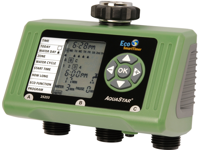 3-Zone Programmable Electronic Water Timer - Product - YUAN MEI CORP